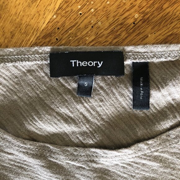 Theory Ruched Top Size S - Picture 5 of 8